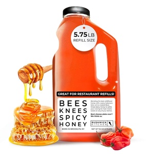 image:imageBees Knees Spicy Honey  Wildflower Hot Honey with a Habanero Kick  Sweet Heat Hot Sauce for Pizza Biscuits amp Charcuterie  Gluten Free Paleo Friendly  Foodie Gifts Spicy Gift for Him 125ozSpicy Honey 92oz