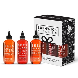 image:imageBees Knees Spicy Honey  Wildflower Hot Honey with a Habanero Kick  Sweet Heat Hot Sauce for Pizza Biscuits amp Charcuterie  Gluten Free Paleo Friendly  Foodie Gifts Spicy Gift for Him 125ozHoney Gift Set Sampler