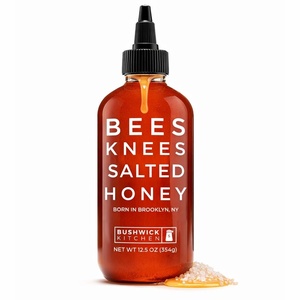 image:imageBees Knees Spicy Honey  Wildflower Hot Honey with a Habanero Kick  Sweet Heat Hot Sauce for Pizza Biscuits amp Charcuterie  Gluten Free Paleo Friendly  Foodie Gifts Spicy Gift for Him 125ozSalted Honey 125oz