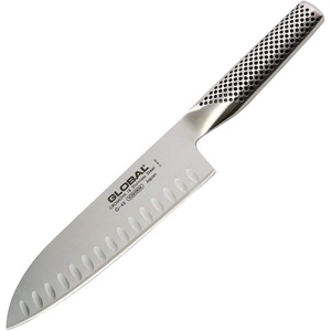 image:imageGlobal G487 inch 18cm Santoku Hollow Ground Knife 7 Stainless