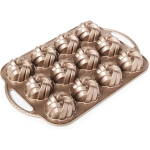 image:imageNordic Ware 75th Anniversary Braided Cakelet Pan Toffee