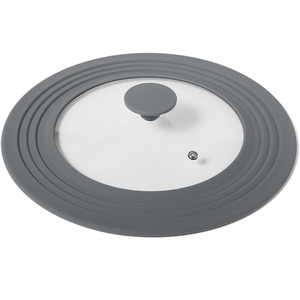 image:imageSur La Table Smart Lids Universal Silicone Lids in Multiple Sizes for Pots Pans and Bowls