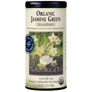 image:imageThe Republic of Tea  Organic Jasmine Green Tea 50 Tea Bags21 Ounce Pack of 1