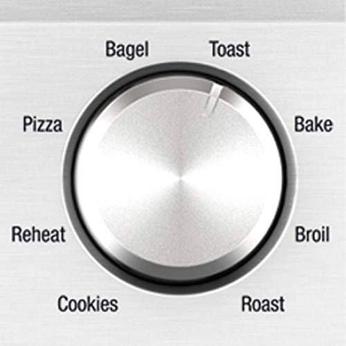 image:imageBreville BOV450XL Mini Smart Countertop Oven and Toaster Oven Small Brushed Stainless Steel