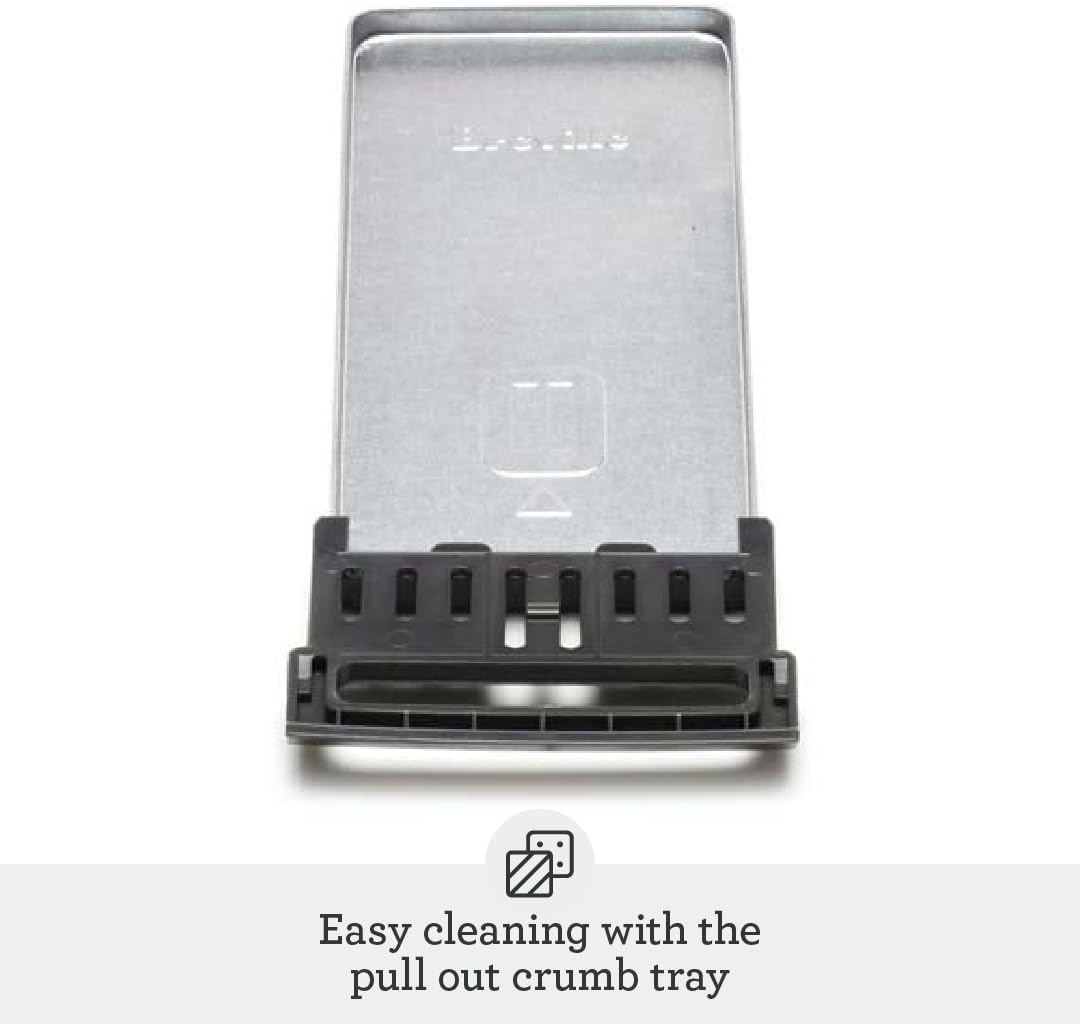 image:imageBreville BTA820XL DieCast Smart Toaster 2 Slice Brushed Stainless Steel
