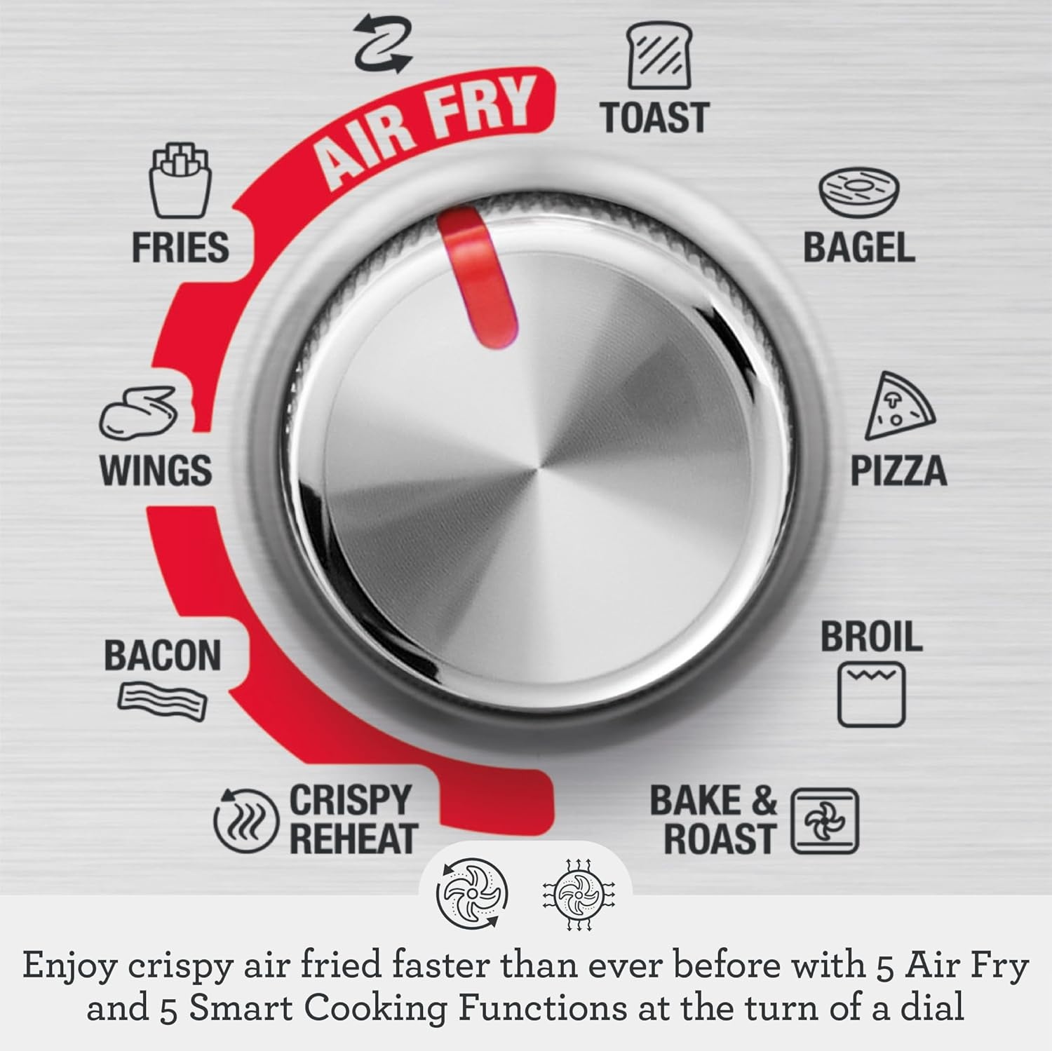 image:imageBreville Smart Oven Air Fryer Compact Brushed Stainless Steel