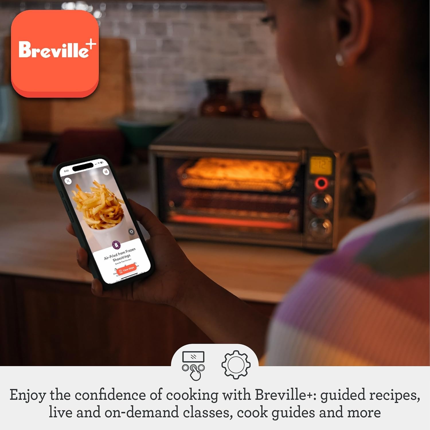 image:imageBreville Smart Oven Air Fryer Compact Brushed Stainless Steel