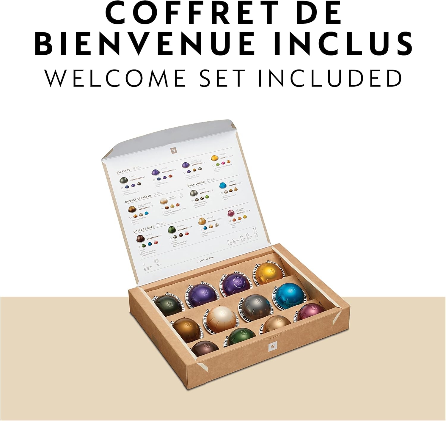 image:imageNespresso Vertuo Next Premium Coffee and Espresso Maker by Breville with Aeroccino Milk FrotherChrome