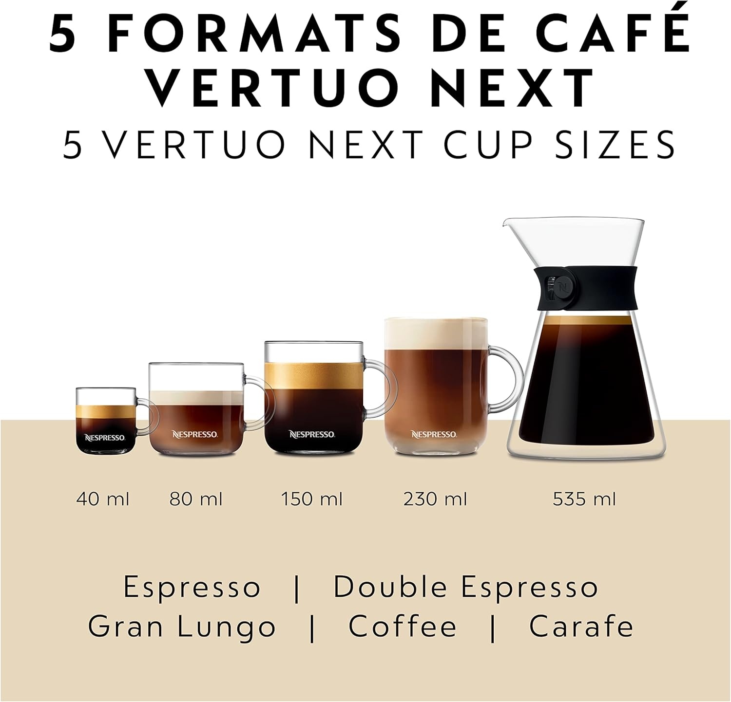 image:imageNespresso Vertuo Next Premium Coffee and Espresso Maker by Breville with Aeroccino Milk FrotherChrome