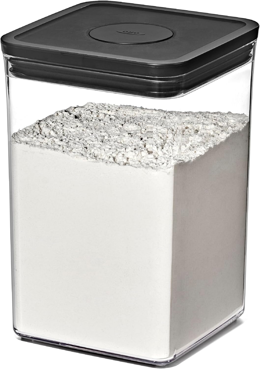 image:imageOXO Good Grips POP Container Airtight Food Storage Big Square Tall 60 Qt Ideal for bulk snacks and cerealMatte Black