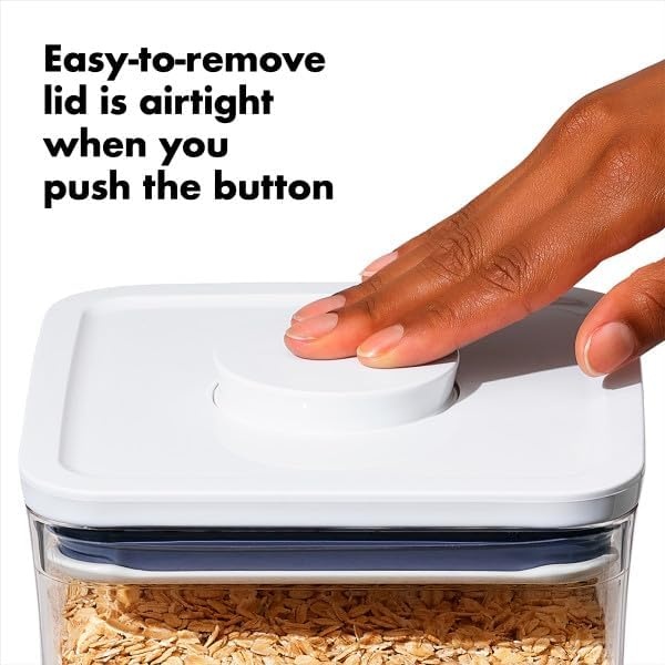 image:imageOXO Good Grips POP Container Airtight Food Storage Big Square Tall 60 Qt Ideal for bulk snacks and cerealWhite