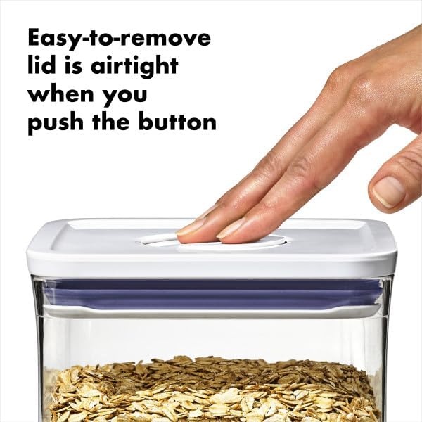 image:imageOXO Good Grips POP Container Airtight Food Storage Big Square Tall 60 Qt Ideal for bulk snacks and cerealWhite