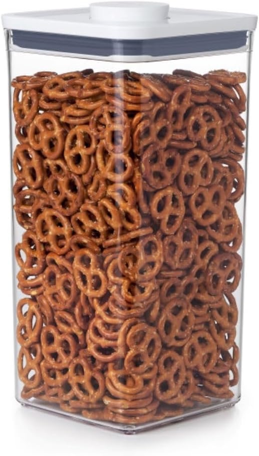 image:imageOXO Good Grips POP Container Airtight Food Storage Big Square Tall 60 Qt Ideal for bulk snacks and cerealWhite