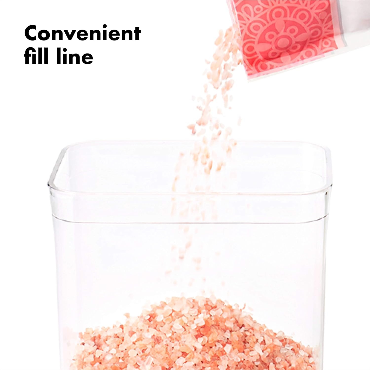 image:imageOXO Good Grips POP Container Airtight Food Storage Big Square Tall 60 Qt Ideal for bulk snacks and cerealWhite