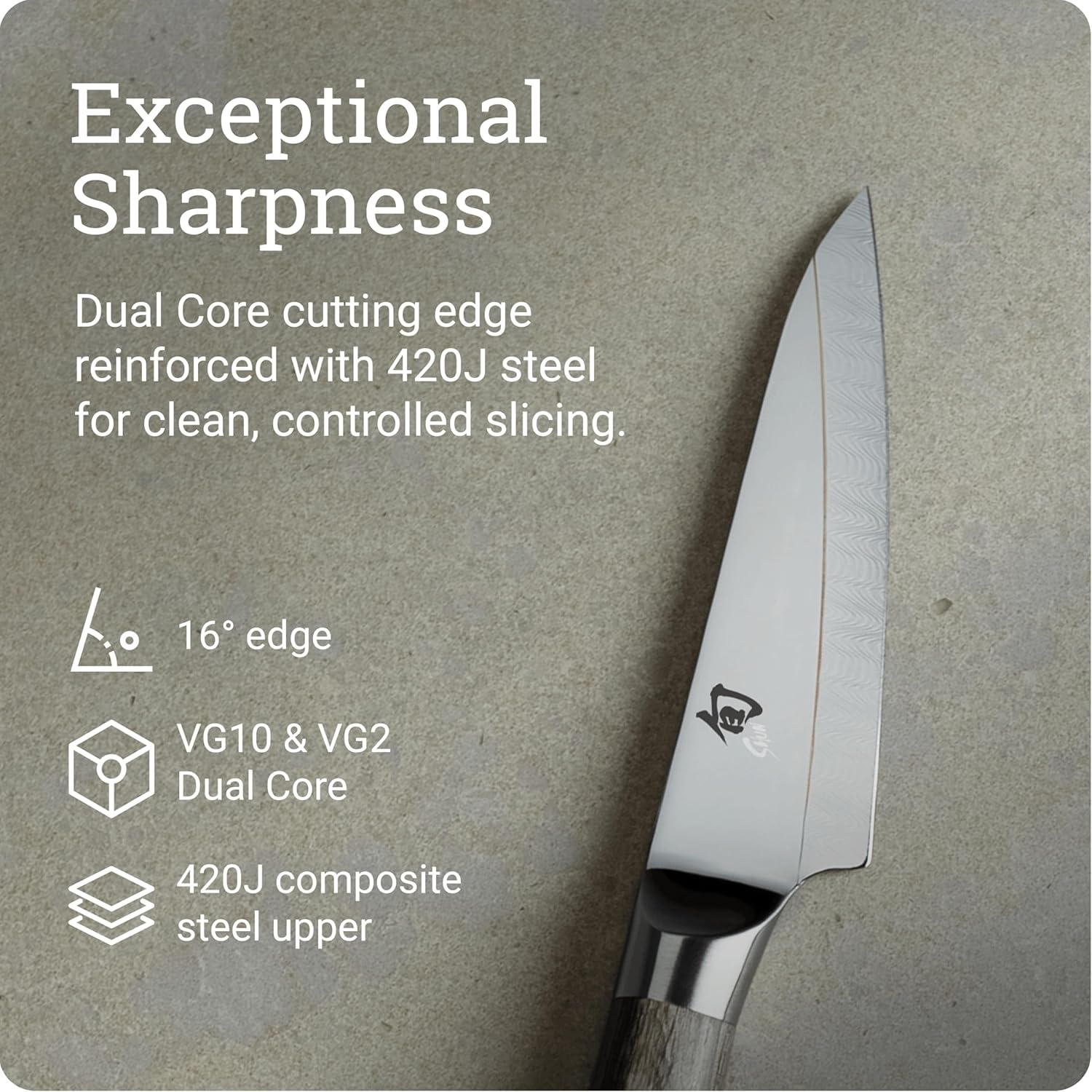 image:imageShun Cutlery Kagerou Paring Knife 4 Inch Small Sharp Nimble Cooking Knife for Peeling Coring Trimming and More Precise Cutting Knife Handcrafted Japanese Kitchen Knife