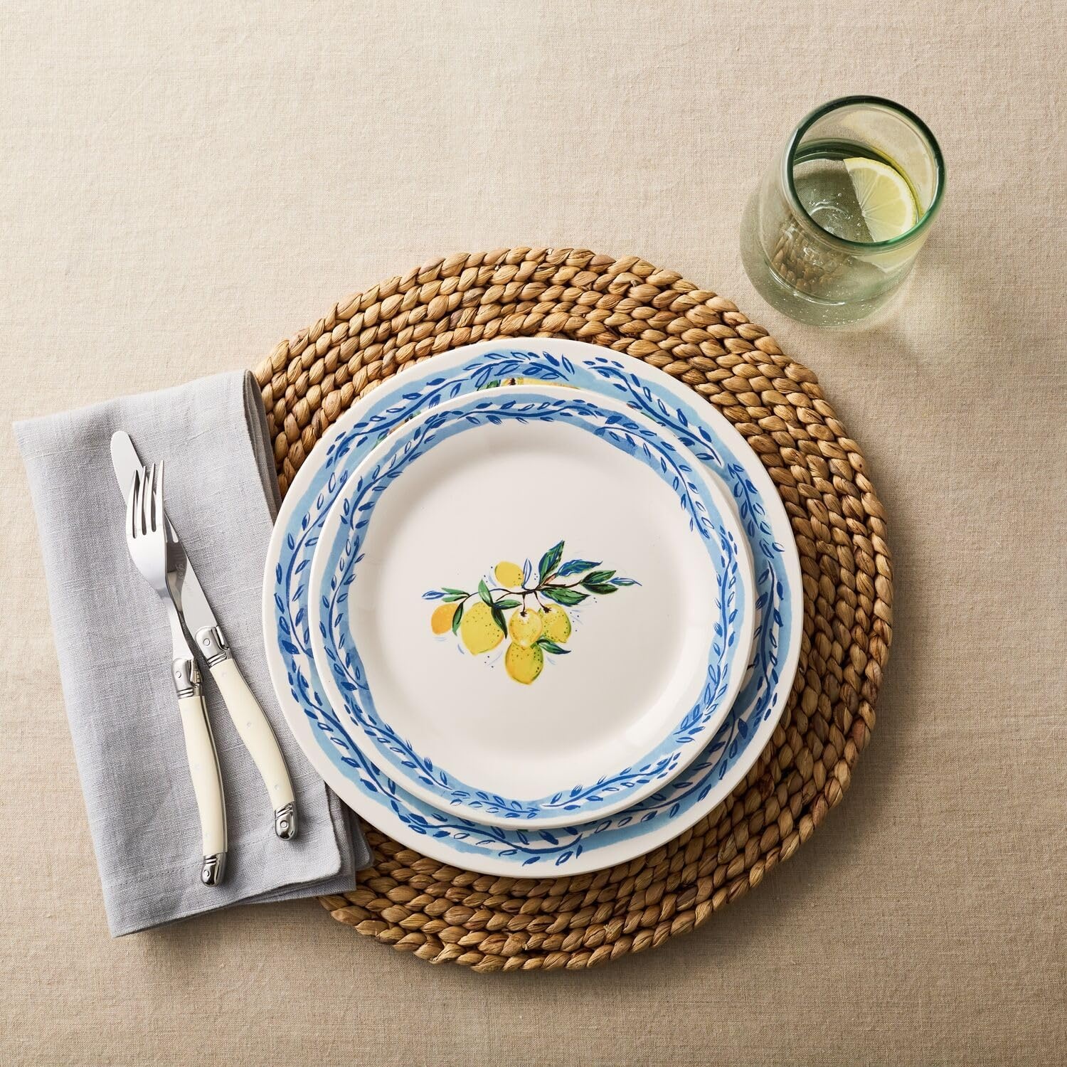 image:imageSur La Table Caf Flatware 20Piece Set Ivory