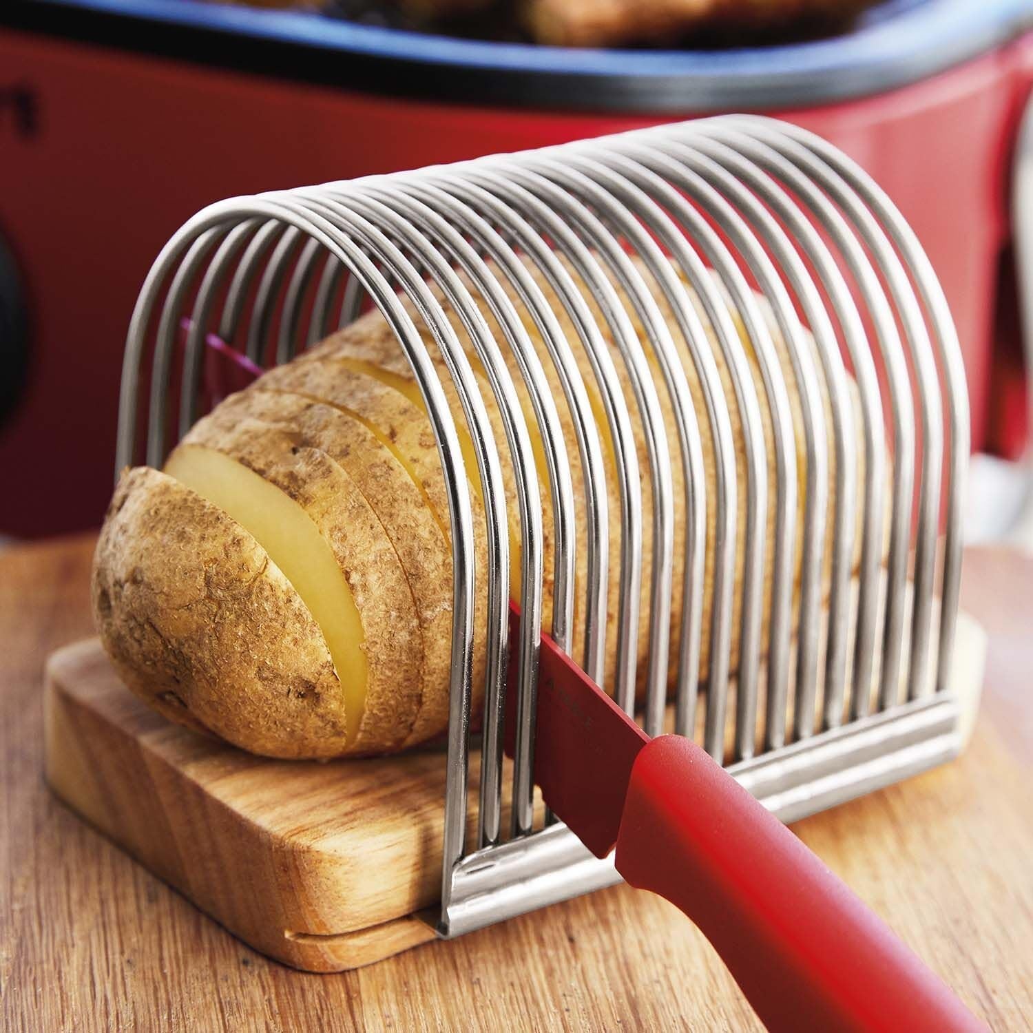 image:imageSur La Table Hasselback Potato Prep Set Brown