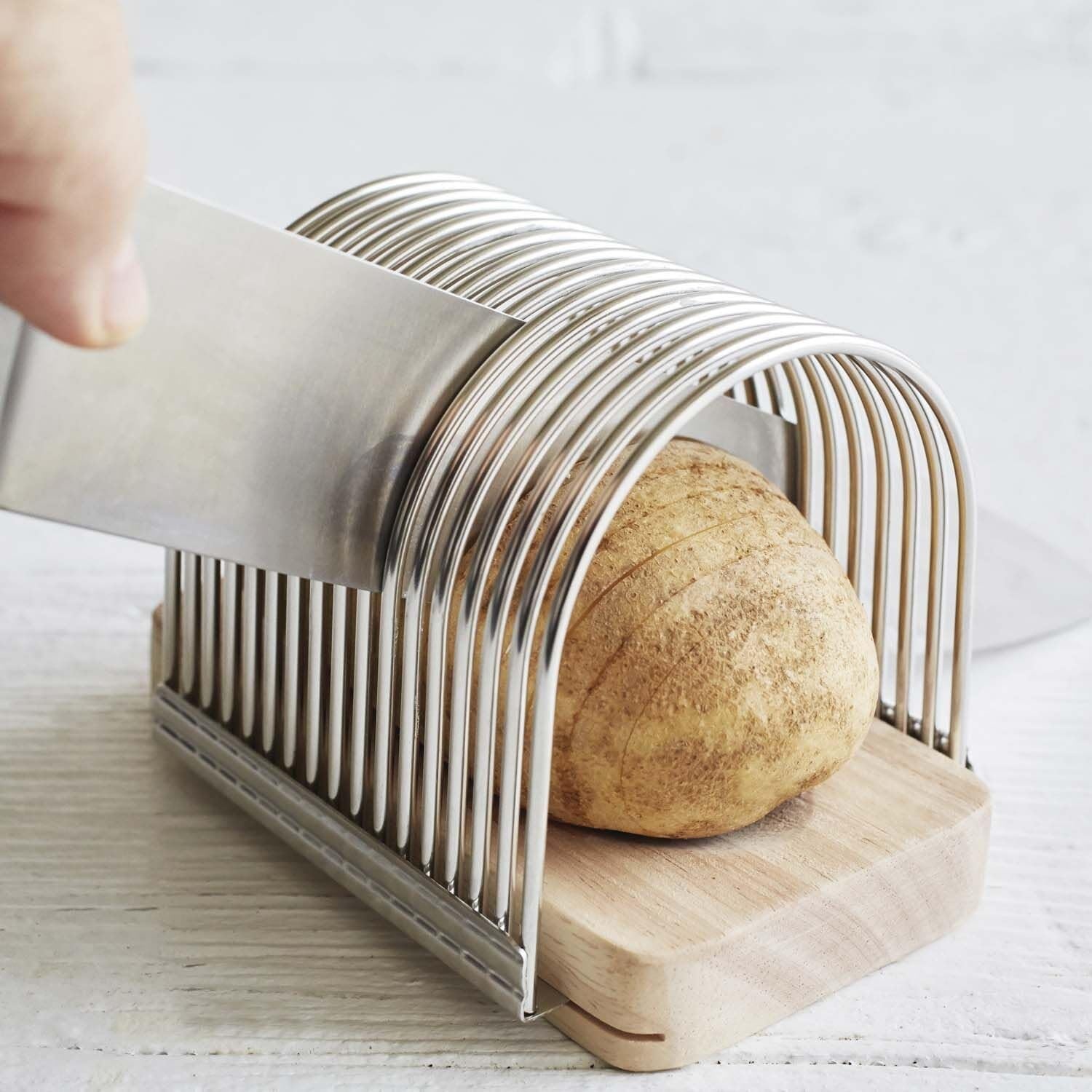 image:imageSur La Table Hasselback Potato Prep Set Brown