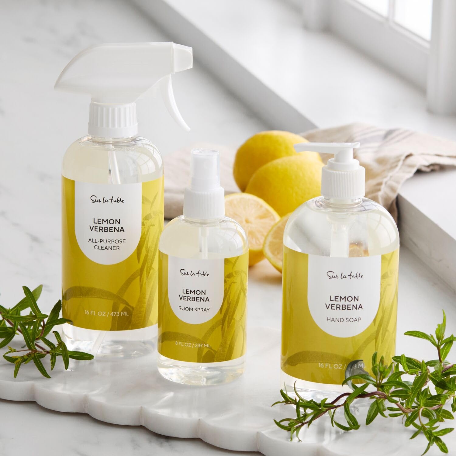 image:imageSur La Table Lemon Verbena Soap Refill Yellow Concentrated PlantDerived Formula with Fresh Lemon Verbena Scent Mindful Formula