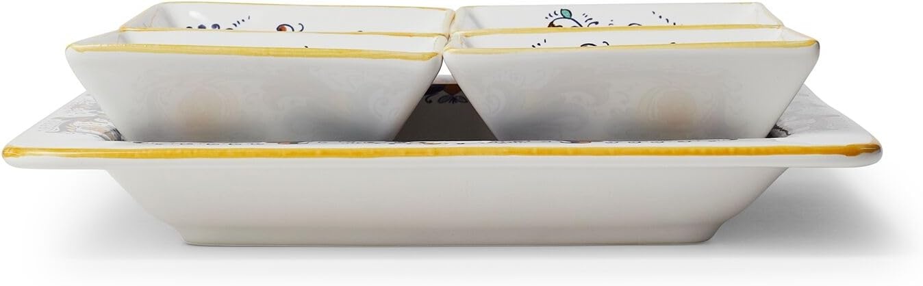 image:imageSur La Table Nova Deruta 5Piece Platter Multi