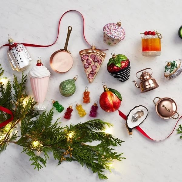 image:imageSur La Table Red Chile Pepper Glass Ornament