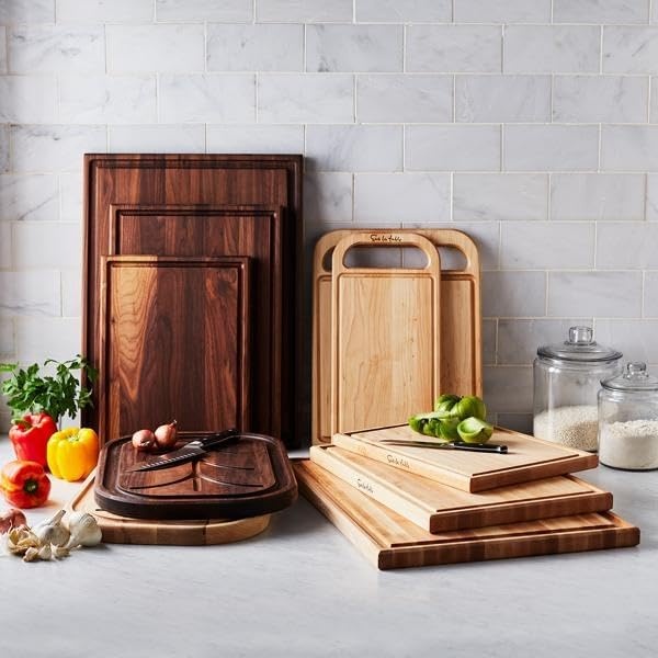 image:imageSur La Table Reversible Cutting Board 16 x 12 MapleWalnut