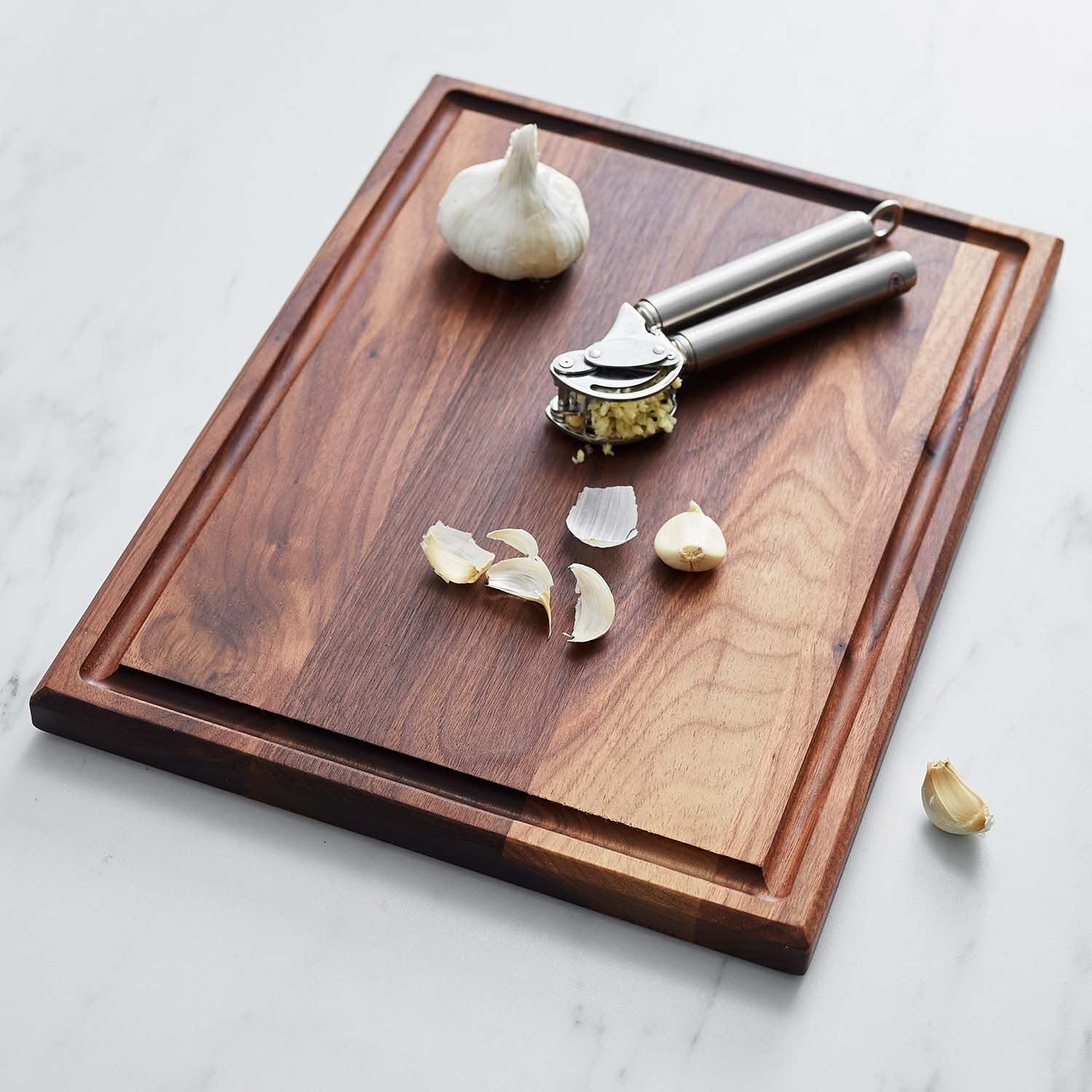 image:imageSur La Table Reversible Cutting Board 16 x 12 MapleWalnut