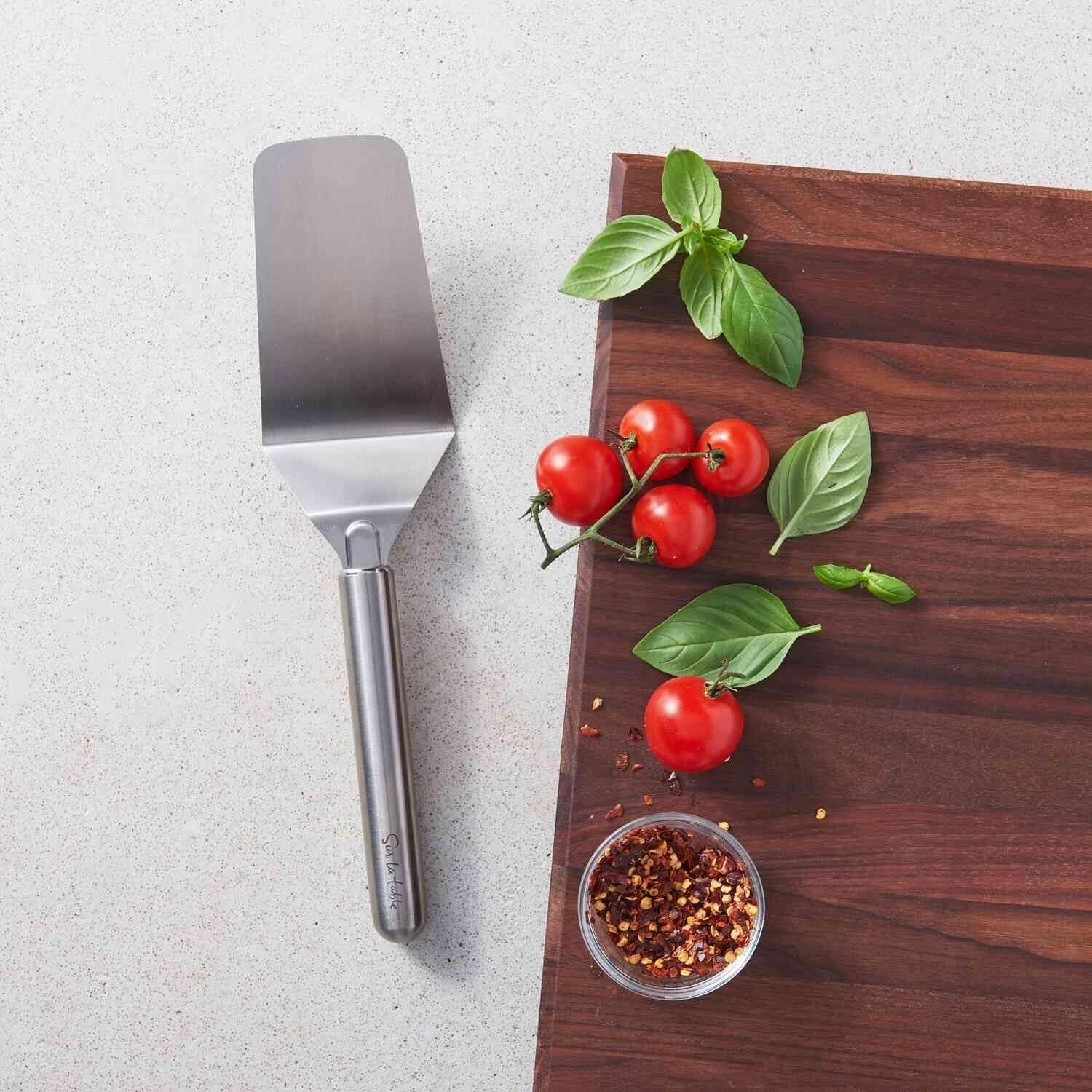 image:imageSur La Table Stainless Steel Flexi Flip Turner Flexible Offset Spatula for Pancakes Eggs and Delicate Foods on Any Cooktop
