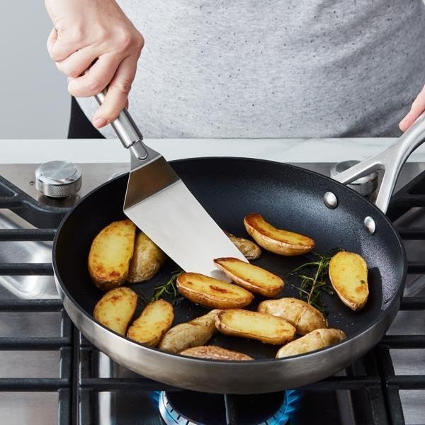 image:imageSur La Table Stainless Steel Flexi Flip Turner Flexible Offset Spatula for Pancakes Eggs and Delicate Foods on Any Cooktop