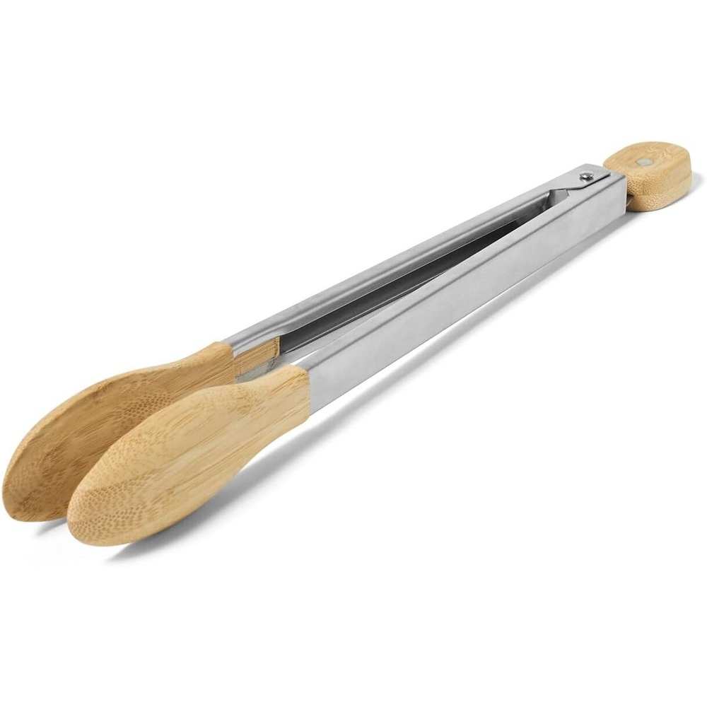 image:imageSur La Table BambooTipped Tongs 12 Tan