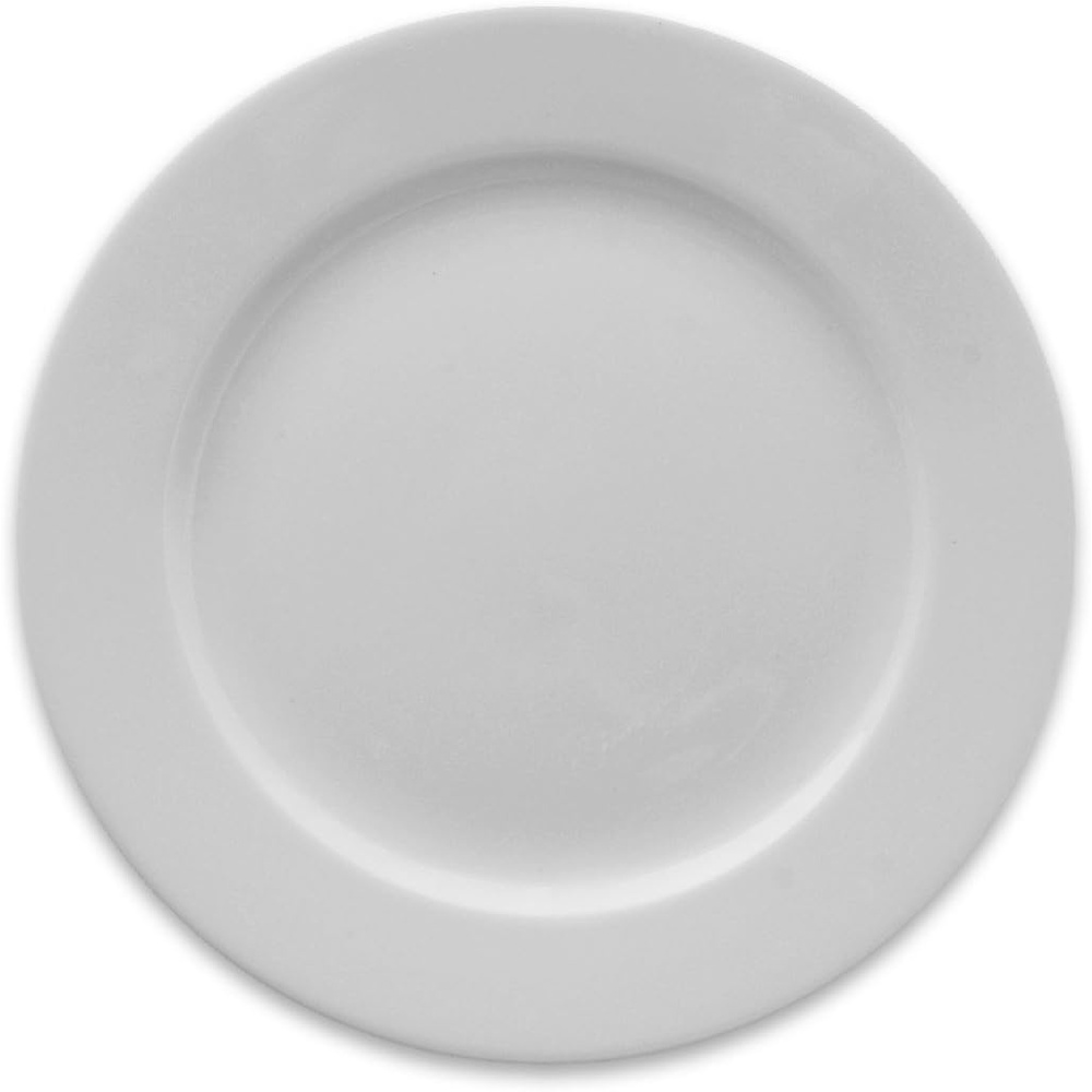 image:imageSur La Table Bistro Round Salad Plate 9 in Classic White Porcelain Salad Plate for Everyday Dining and Formal Entertaining 9 insmall