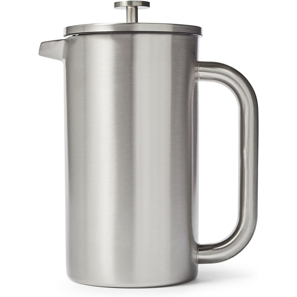 image:imageSur La Table DoubleWall Stainless Steel French Press 8 Cup Silver