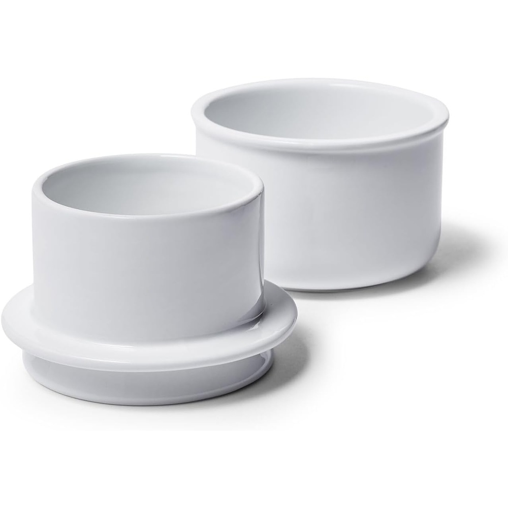 image:imageSur La Table Porcelain Butter Crock FrenchStyle WaterSealed Crock for Spreadable Counter Butter Without Refrigeration