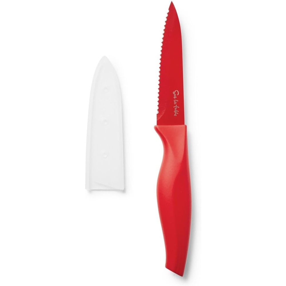 image:imageSur La Table Serrated Paring Knife SlateCherry
