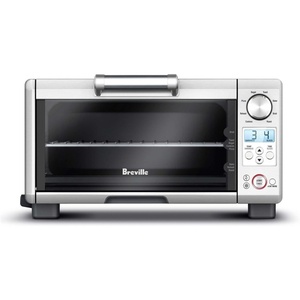 image:imageBreville BOV450XL Mini Smart Countertop Oven and Toaster Oven Small Brushed Stainless Steel