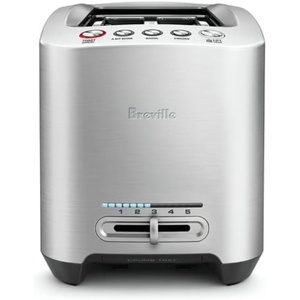 image:imageBreville BTA820XL DieCast Smart Toaster 2 Slice Brushed Stainless Steel