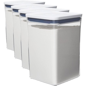 image:imageOXO Good Grips POP Container  Airtight Food Storage  Big Square Tall 60 Qt Ideal for bulk snacks and cerealClear