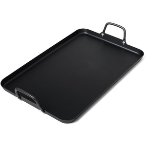 image:imageSur La Table Carbon Steel Double Burner Griddle 17 x 11 Black
