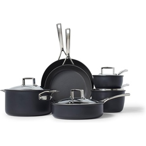 image:imageSur La Table Classic Hard Anodized Ceramic Nonstick 10Piece Cookware Set Aluminum