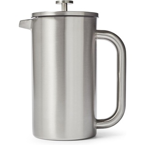 image:imageSur La Table DoubleWall Stainless Steel French Press 8 Cup Silver