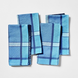 image:imageSur La Table Multicolor Jacquard Napkins Set of 4 PinkBlue