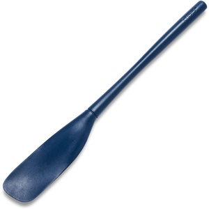 image:imageSur La Table Narrow Silicone Jar Scraper Flexible HighGrade Silicone Head with Nylon Handle for Jars and Deep ContainersBlue