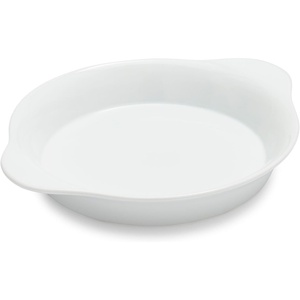 image:imageSur La Table Porcelain Round Gratin Dish WhiteWhite