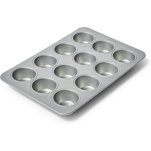 image:imageSur La Table Signature Muffin Pan Aluminized Steel Bakeware with Nonstick Coating for Even Rising and Easy Release 12 Count