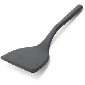 image:imageSur La Table Silicone Solid Turner Gray HeatResistant Silicone Spatula for Nonstick Flipping and SautingGray