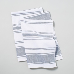 image:imageSur La Table UltraAbsorbent Terry Towels Blue Set of 2 Plush Cotton Terry Towels for Fast Drying and Heavy Kitchen Use Set of 2Blue