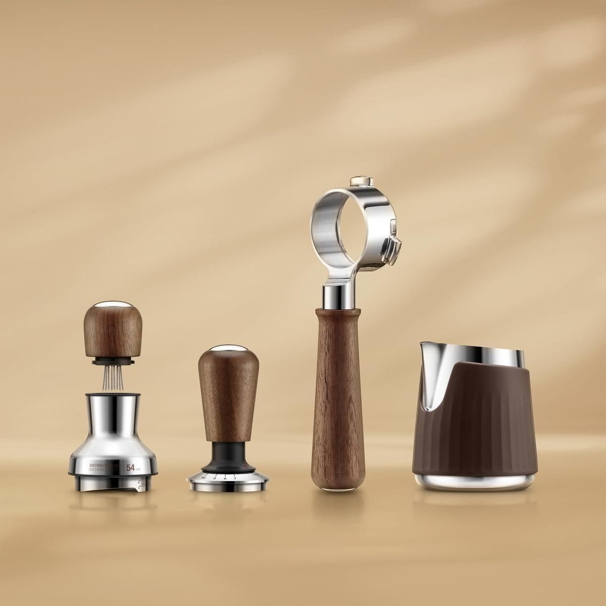 image:imageBreville BEA203WLW Distribution Duo Espresso Distribution Tool 54mm Walnut54 mm