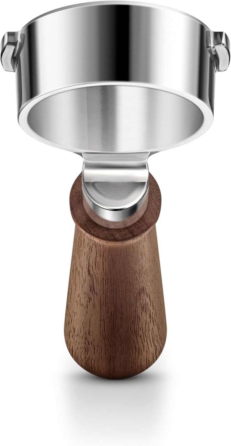 image:imageBreville BEA304WLW Naked Portafilter Espresso Machine Accessory 58mm Walnut58 mm