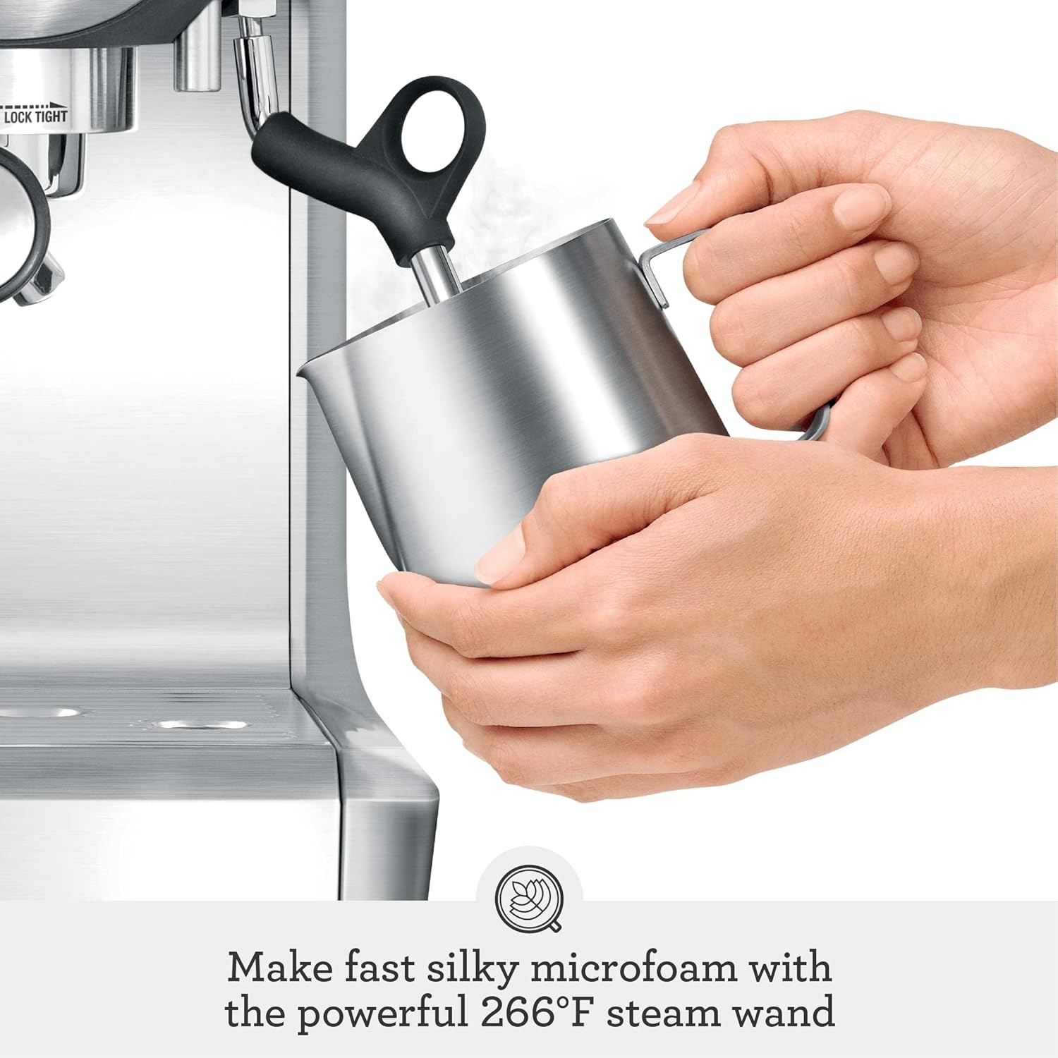 image:imageBreville Barista Express Espresso Machine BES870XL Brushed Stainless SteelBlack Sesame