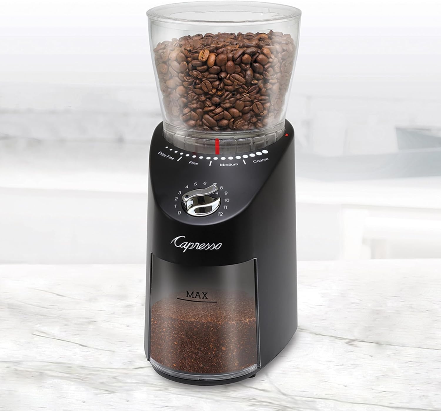 image:imageCapresso Infinity Plus Conical Burr Grinder BlackBlack